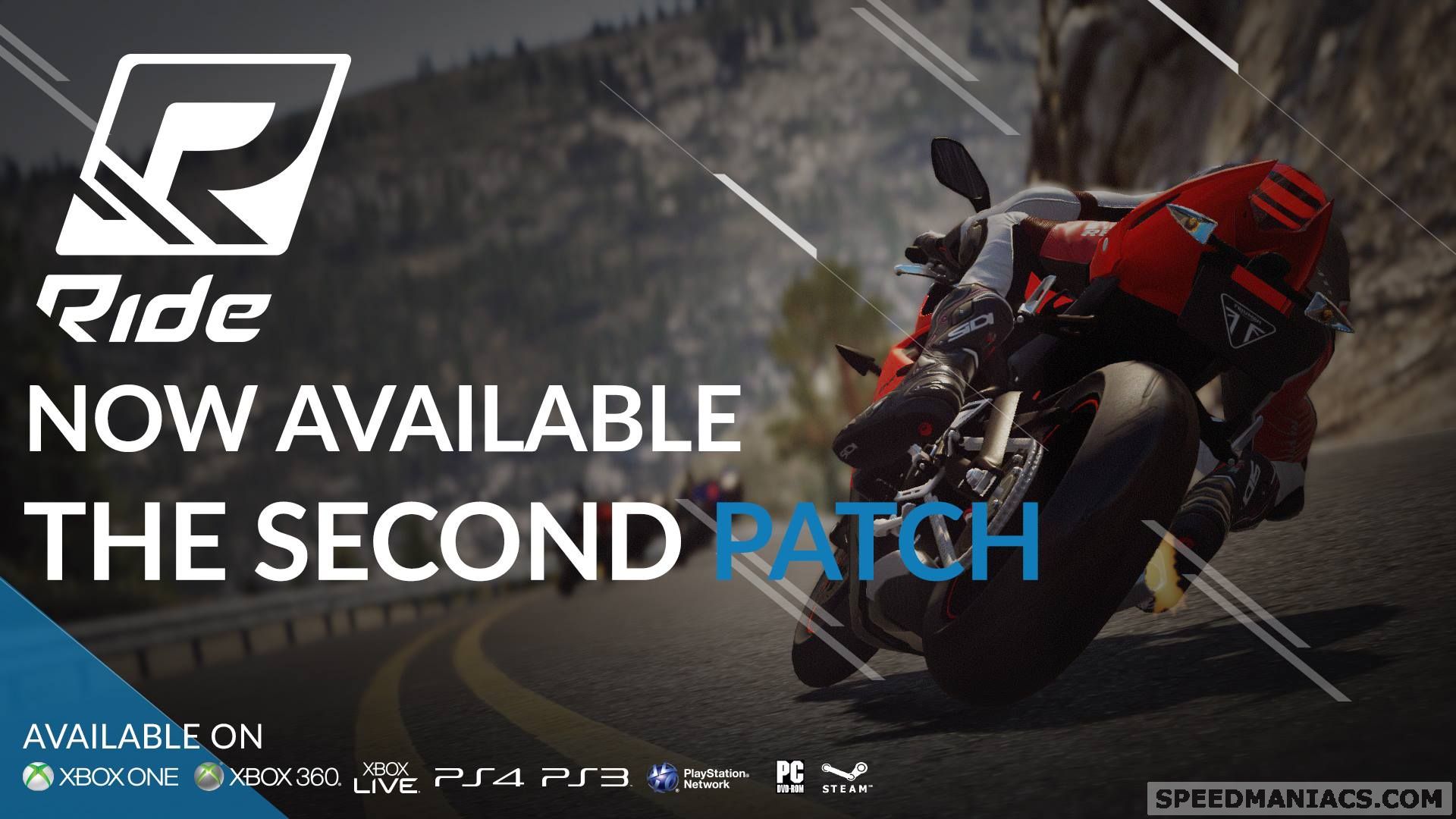 RIDE: Zweiter Patch f&uuml;r PC- und Konsolenversionen, neue DLC-Pakete in K&uuml;rze