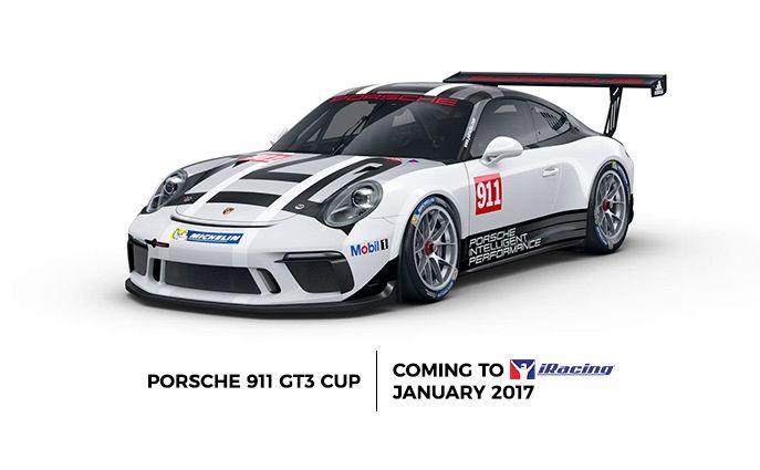 iRacing: Porsche 911 GT3 Cup in Arbeit