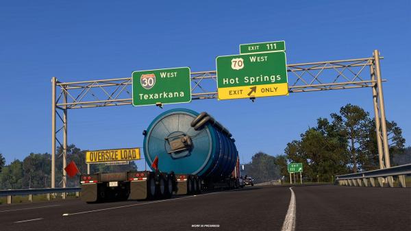 American Truck Simulator: Spezialtransporte in Arkansas