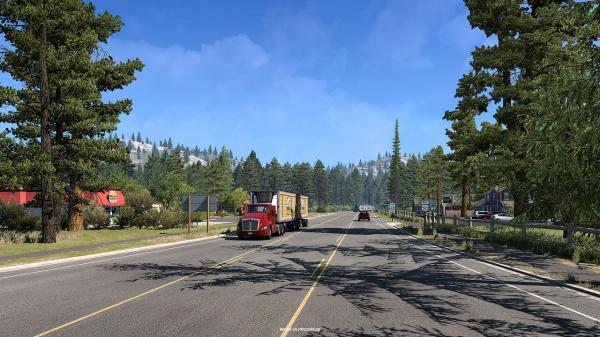 American Truck Simulator: US-50 schafft in Projekt Kalifornien Phase 3 eine neue Verbindung