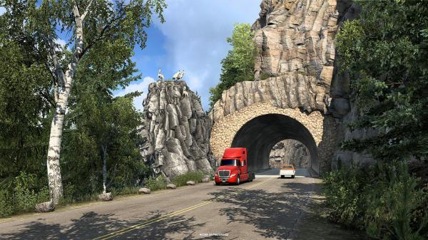 American Truck Simulator: Auf Sightseeing-Tour durch den Glacier National Park
