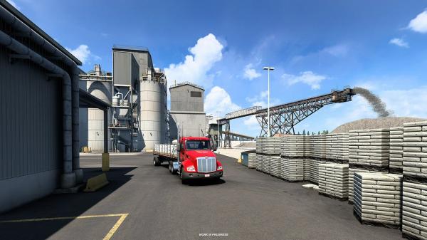 American Truck Simulator: Infos und Screenshots zur Bergbauindustrie im Montana-DLC