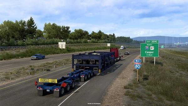 American Truck Simulator: Neue Spezialtransport-Routen, Infos und Screenshots