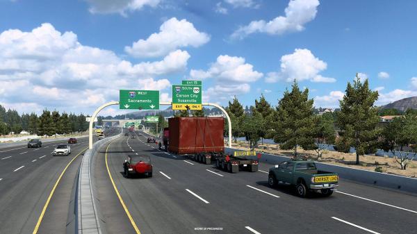 American Truck Simulator: Neue Spezialtransport-Routen, Infos und Screenshots