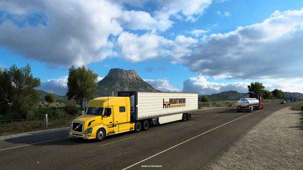 American Truck Simulator: Gewaltige und eindrucksvolle Felsformationen im Texas-DLC