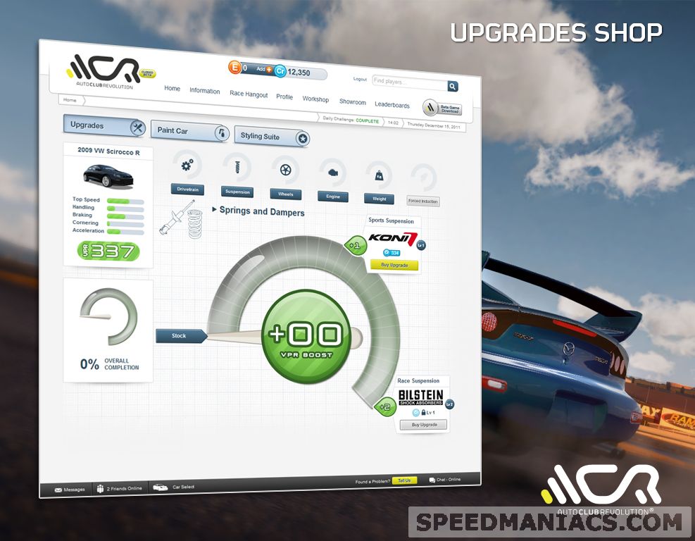 Auto Club Revolution: Jetzt mit Zubeh&ouml;rteilen bekannter Tuning- und Zubeh&ouml;r-Marken