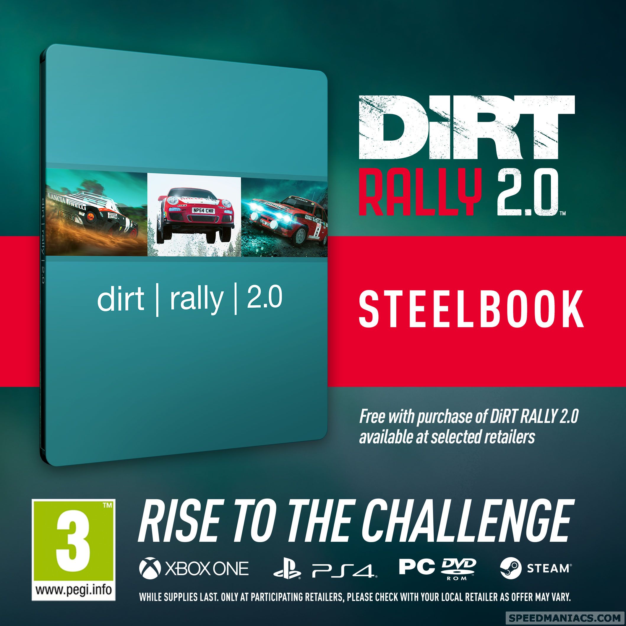 DiRT Rally 2.0: "Weitreichende &Auml;nderungen" - neues Video und Steelbook angek&uuml;ndigt