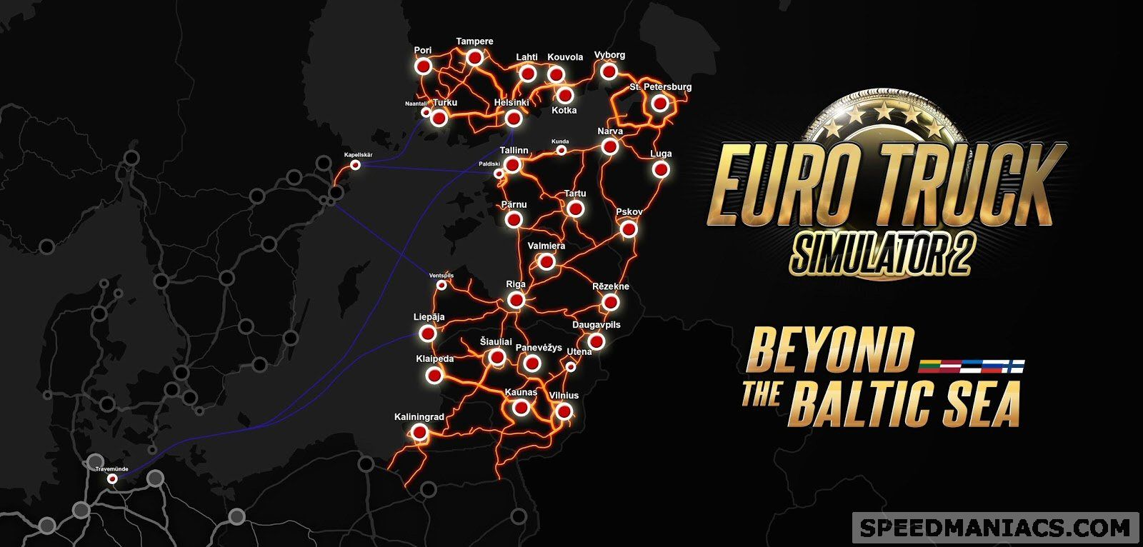 SCS Software: Termin, Video und Screenshots zur ETS2-Erweiterung Beyond the Baltic Sea