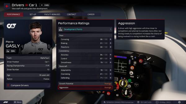 F1 Manager 2022: Fahrerbewertungen, Hintergrundinfos, neues Featurevideo und Screenshots