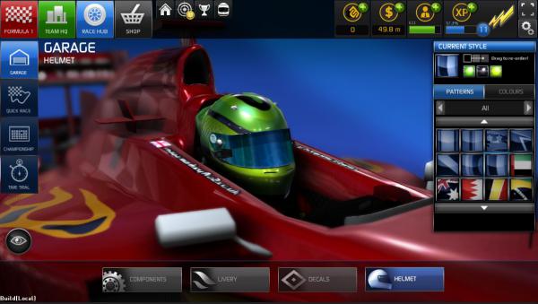 F1 Online: The Game - Details zur Rennwagenmodifizierung