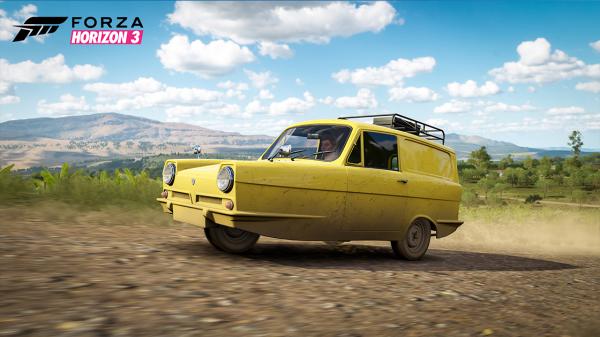 Forza Horizon 3: Ikonischer Reliant, h&ouml;lzerner Kombi und viele andere Autos