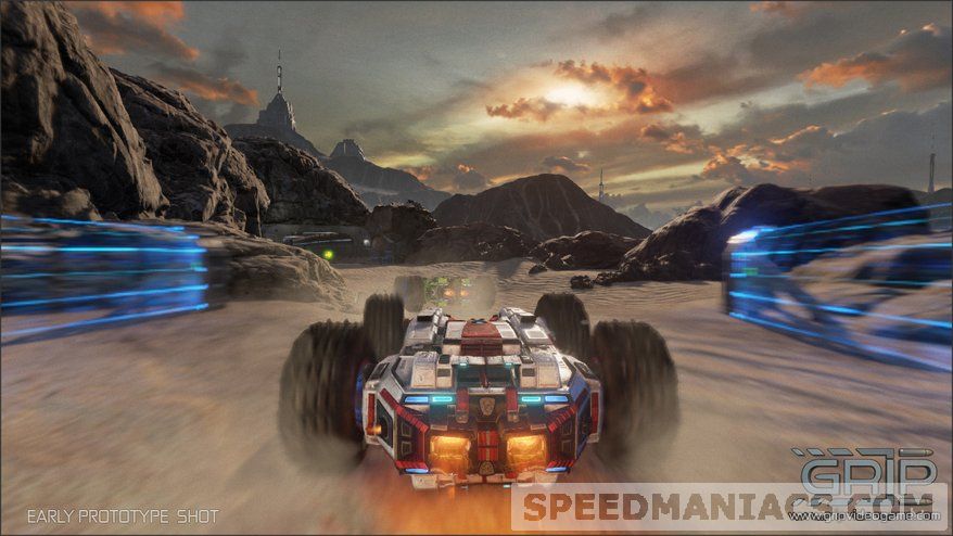 GRIP: Spiritueller Nachfolger von Rollcage nun auf Kickstarter