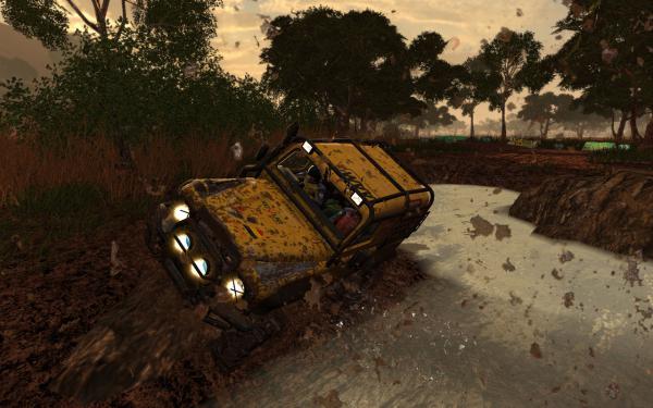 Spieletest: Gel&auml;ndewagen-Simulator 2012