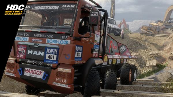 Heavy Duty Challenge: Offroad-Truck-Simulation vorgestellt - Spielinfos, Trailer, Screenshots