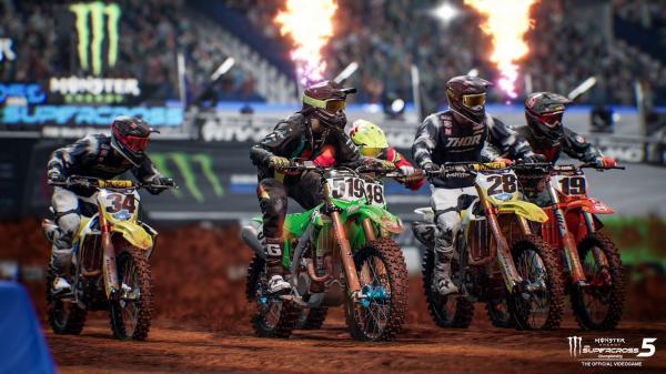 Monster Energy Supercross - The Official Videogame 5: Early Access bereit und Launch-Trailer, Release am Donnerstag