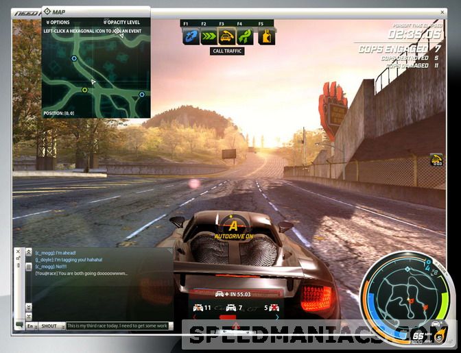 Need for Speed World Online: Benutzeroberfl&auml;che neu konzipiert