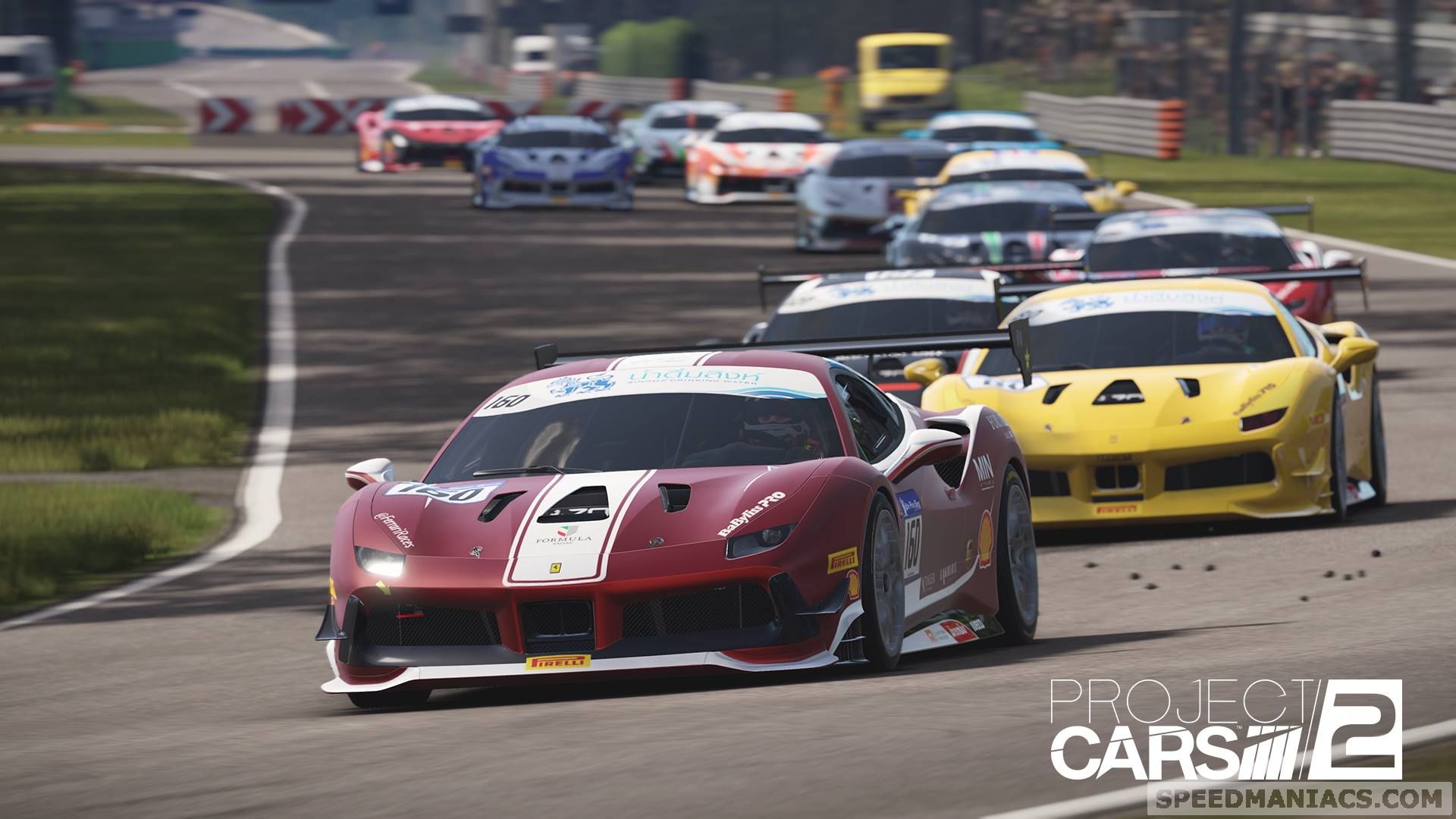 Project CARS 2: Update auf V1.5.0.0 bringt Ferrari 488 Challenge als Bonus
