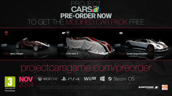 Project CARS: Limited Edition und Vorbestellerboni vorgestellt - plus Trailer