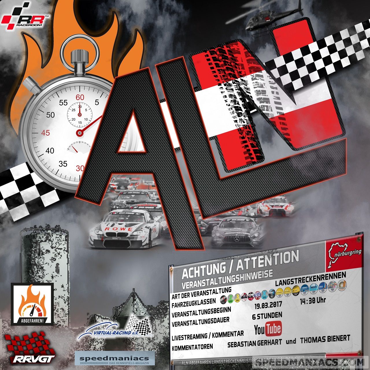 RaceRoom: Abgefahren! und RRVGT veranstalten Langstreckenevent auf der Nordschleife