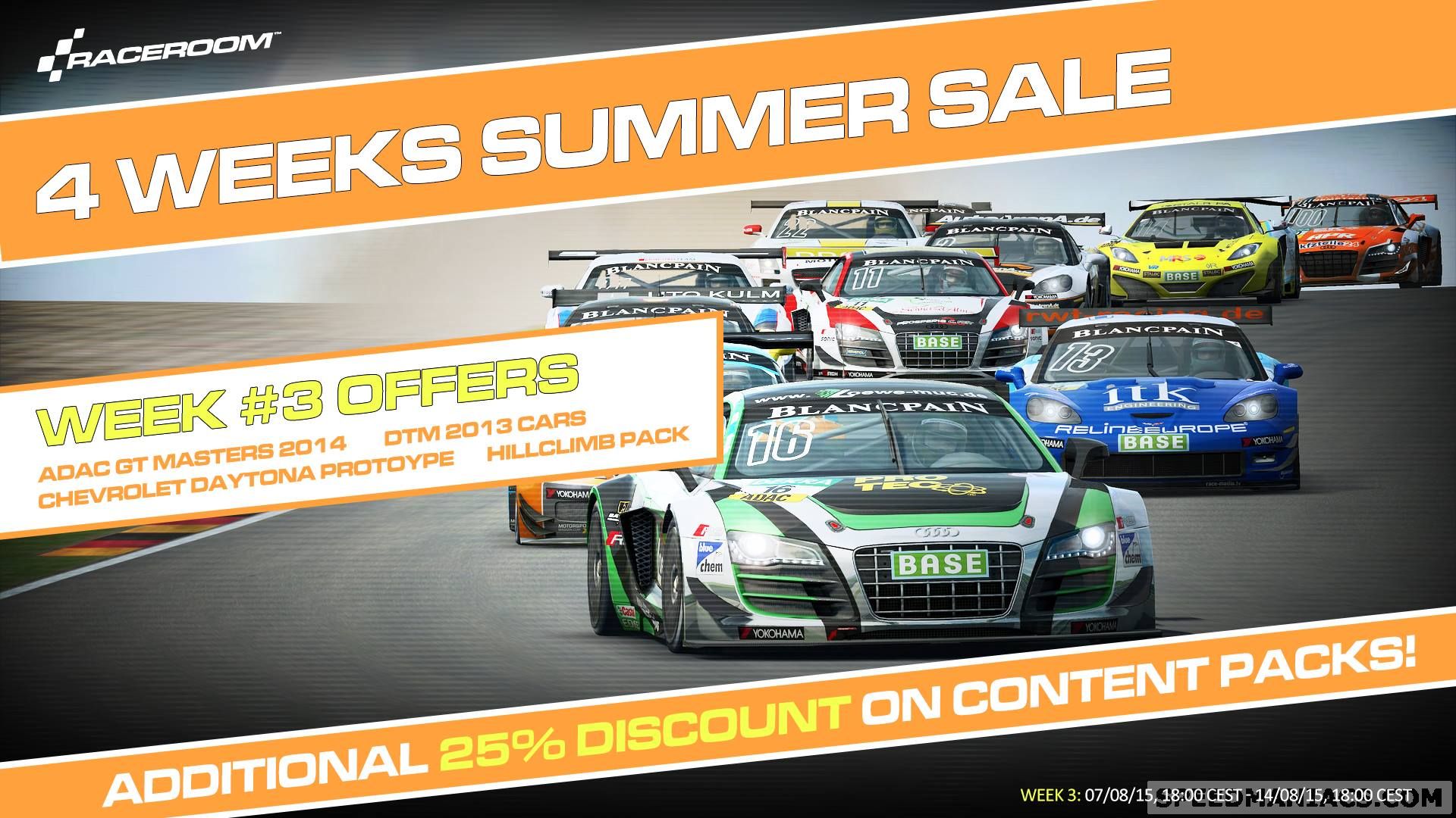 RaceRoom Racing Experience: Neue Sommeraktionsangebote