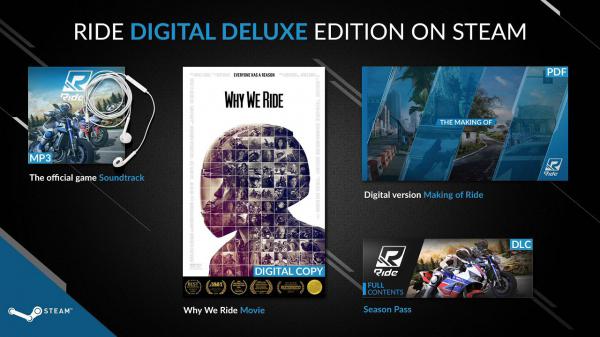 RIDE: Besondere Features der Digital-Deluxe-Edition vorgestellt