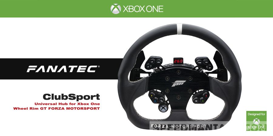 Hardware: Fanatec präsentiert offizielles Forza Motorsport-Lenkrad