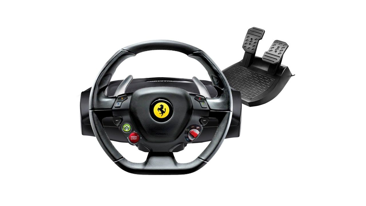 Thrustmaster stellt Ferrari 458 Italia-Lenkrad f&uuml;r Xbox 360 vor
