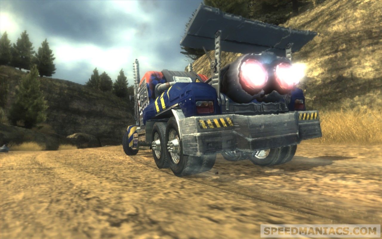 Spieletest: GearGrinder - Rasen, Rempeln und Ballern