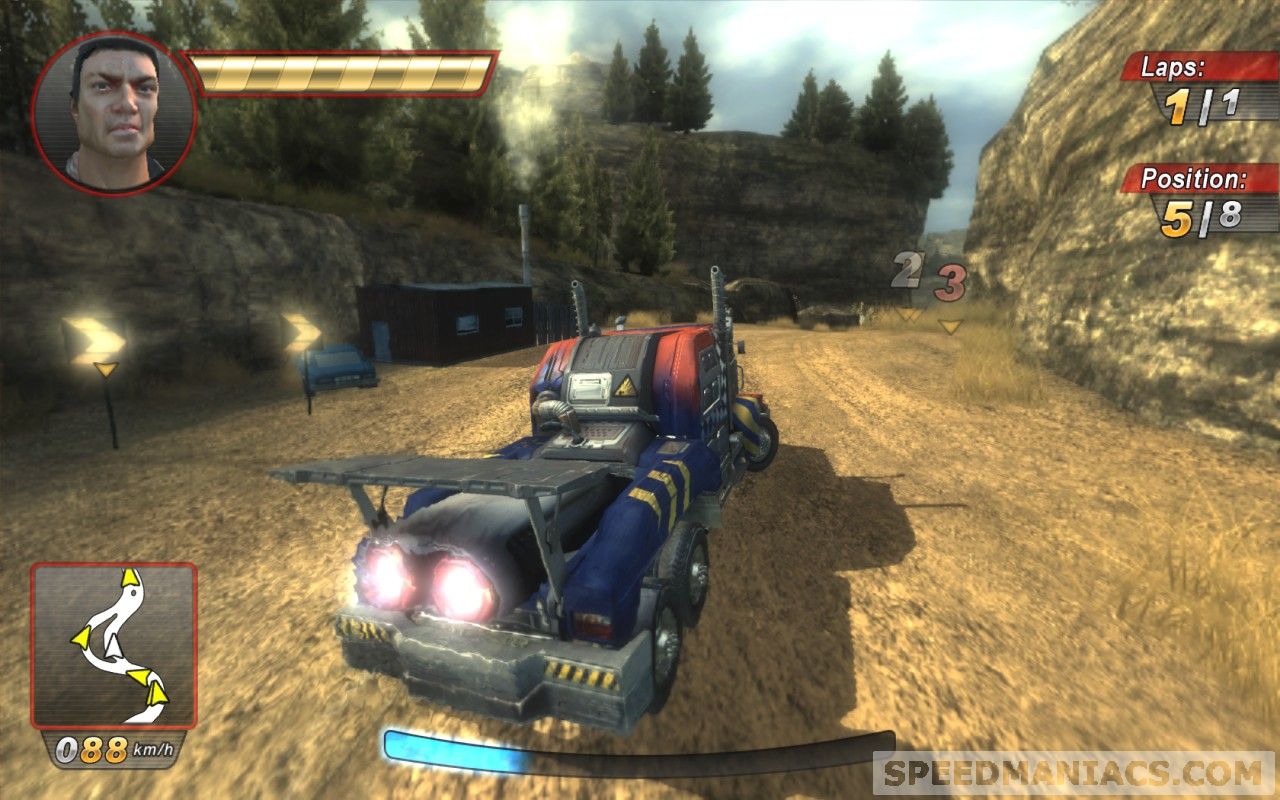 Spieletest: GearGrinder - Rasen, Rempeln und Ballern