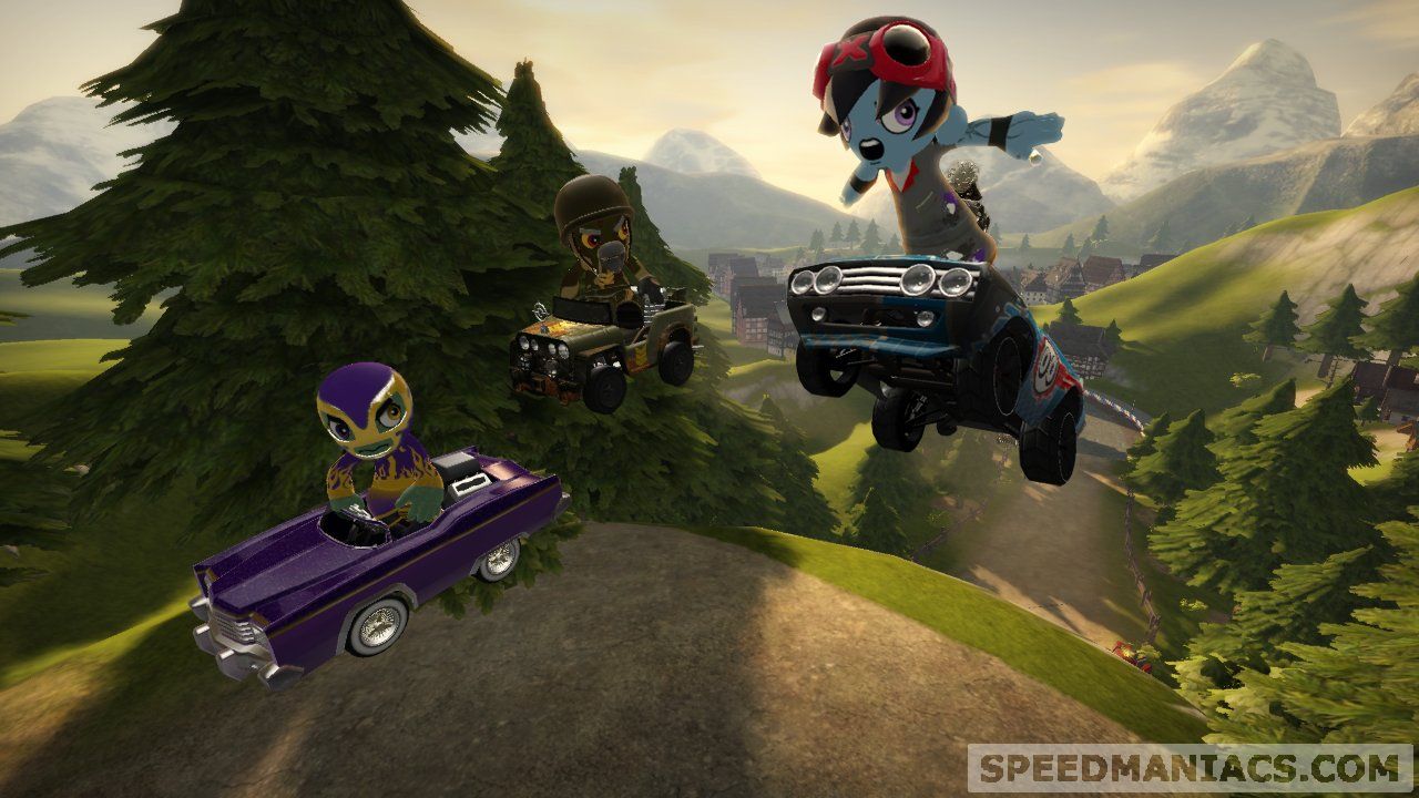 Spieletest: ModNation Racers - verrückte Kartrennen