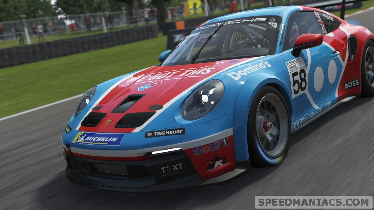 rFactor 2: Neue 2023 Porsche Carrera Cup-Lackierungen und Verbesserungen bei Strecken und Fahrzeugen